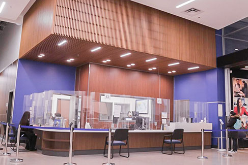 Alexander College Burnaby front desk