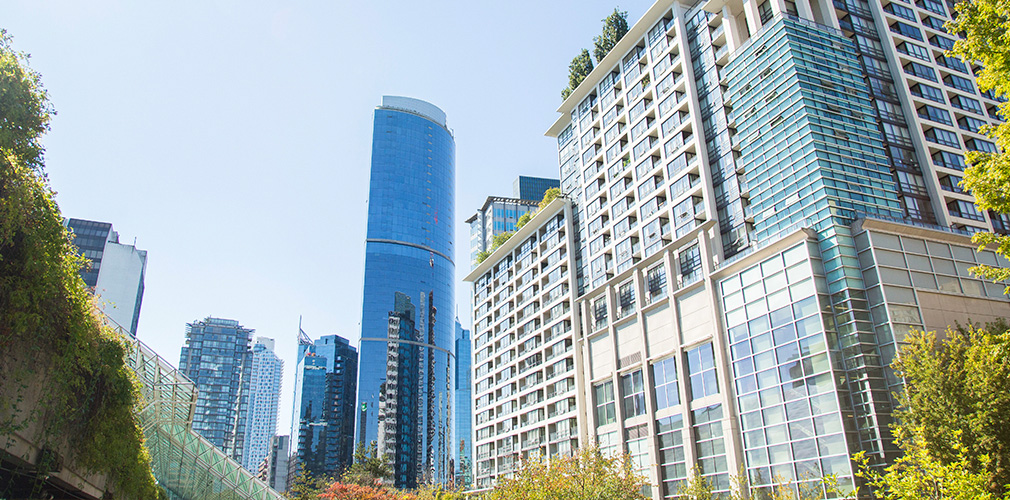 view of downtown Vancouver