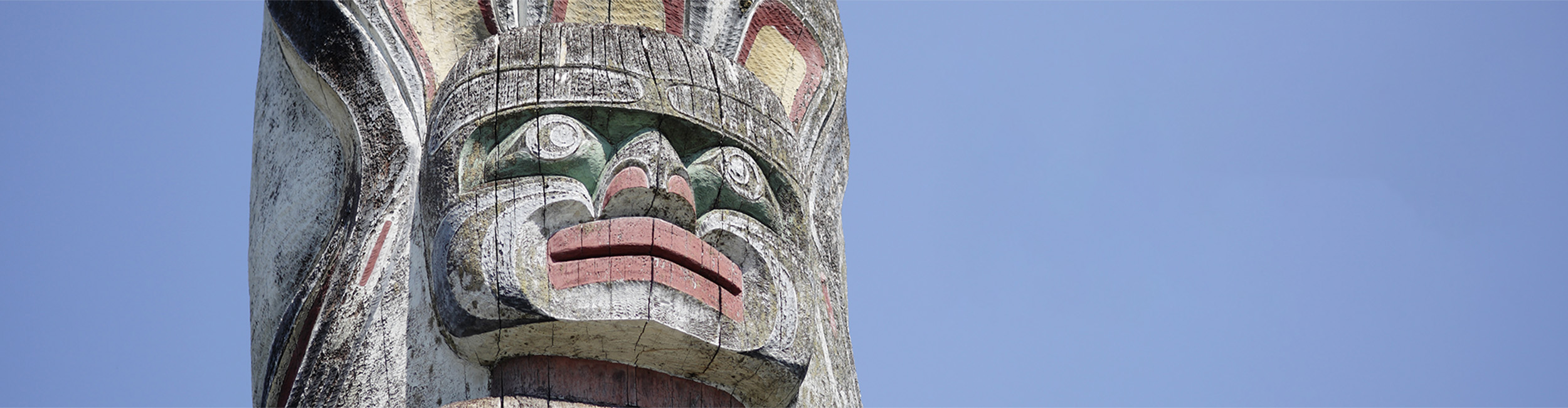 A totem pole 