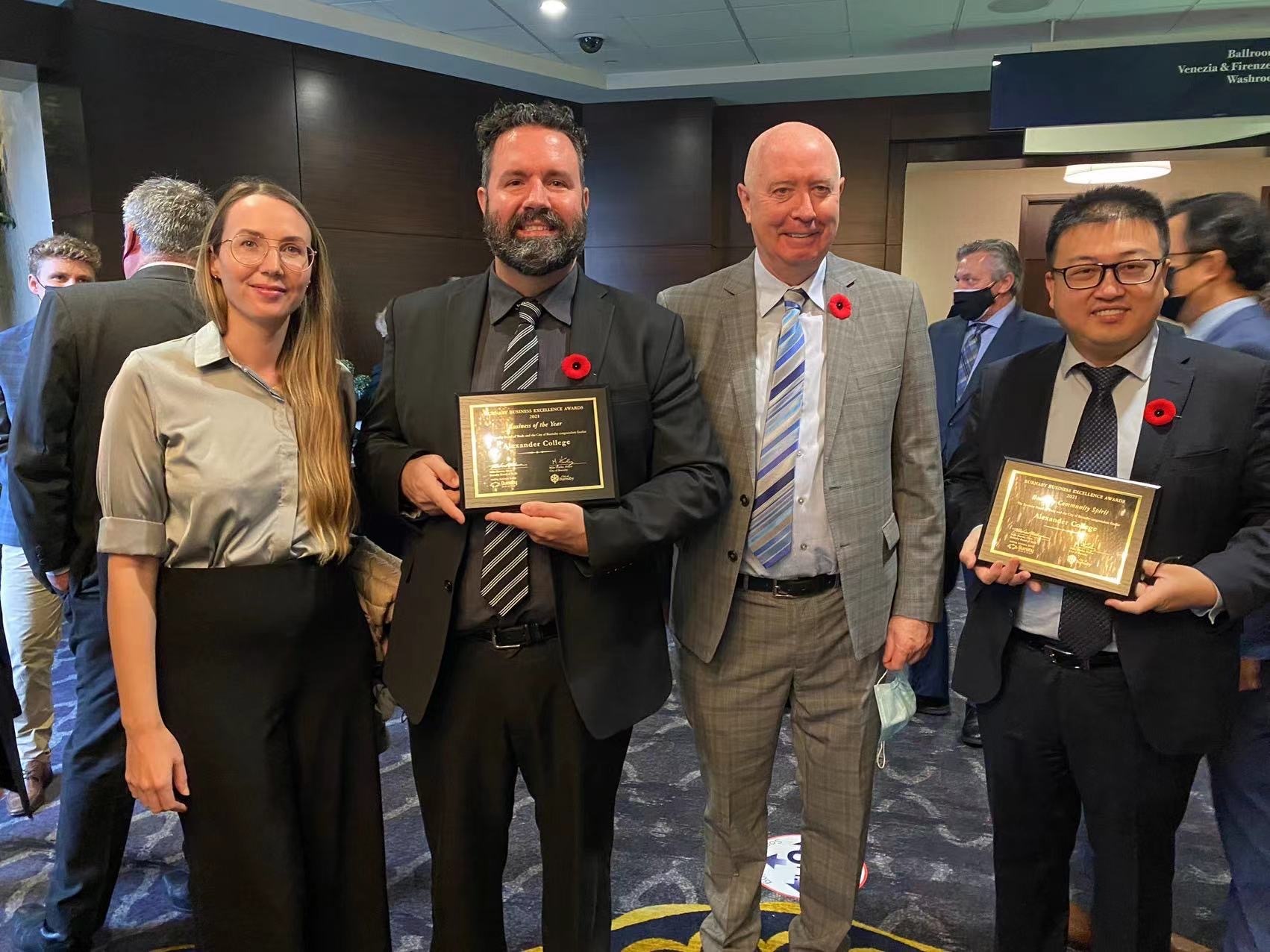 Burnaby Winner of the Year award