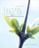 Java Software Solutions: Foundations of Program Design