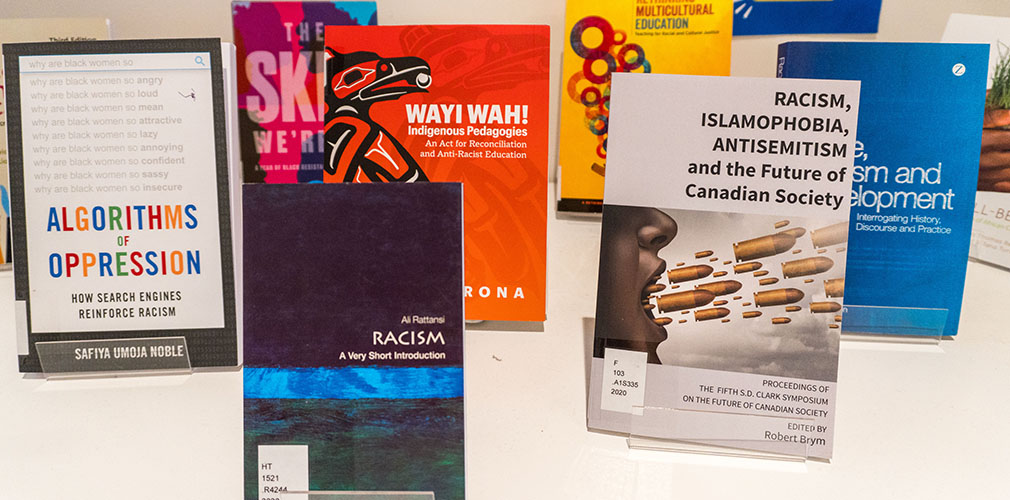 International Day for the Elimination of Racial Discrimination book display