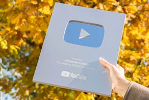 100k subscribers YouTube Play Award