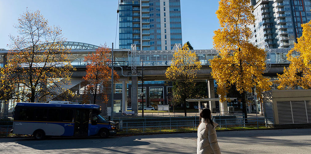 Metrotown bus loop