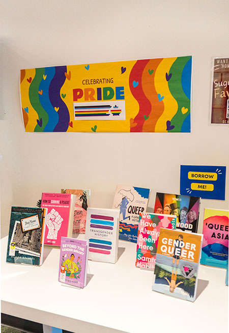 AC Library Pride Display