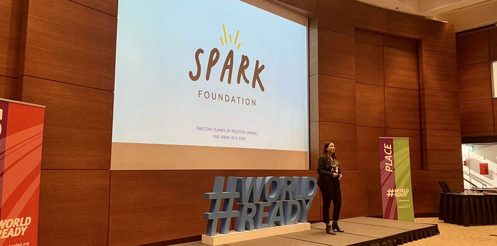 Rochelle representing SPARK Foundation
