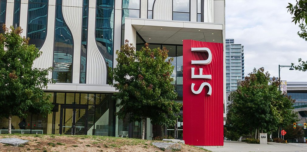 SFU sign outside