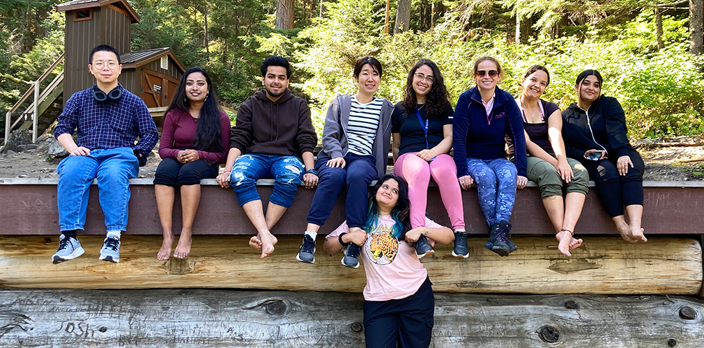 Alexander College students at Lindeman Lake
