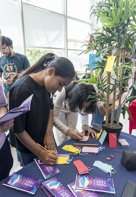 Tanabata event hosted by Student Life
